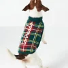 Maglioncino per cani con stampa Tartan