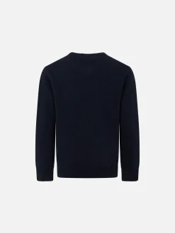 Maglione da bambino girocollo con stampa Me ne vado dai Nonni