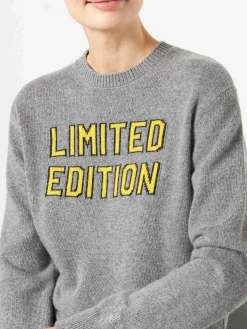 Maglione da donna con scritta Limited Edition