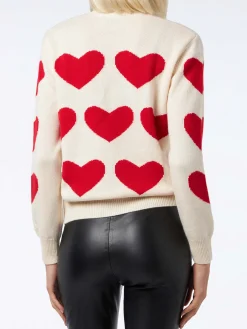 Maglione da donna girocollo con ricamo All I Want for Xmas is You