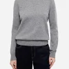 Maglione da donna grigio melange Sorbonne