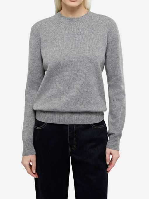 Maglione da donna grigio melange Sorbonne