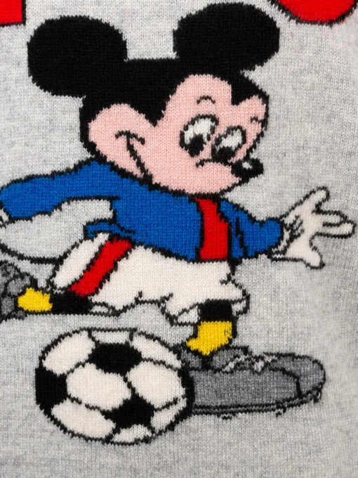 Maglione girocollo grigio da bambino Douglas con stampa di Topolino | EDIZIONE SPECIALE DISNEY