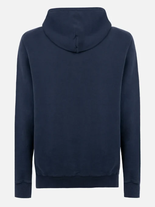 Man navy blue sweatshirt Tribeca with St. Barth embroidery