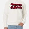 Man off-white sweatshirt Soho with Vacanze di Natale logo print | VACANZE DI NATALE SPECIAL EDITION