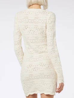 Mini abito da donna in maglia di cotone Imany
