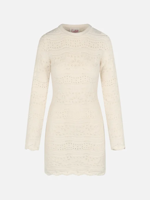 Mini abito da donna in maglia di cotone Imany