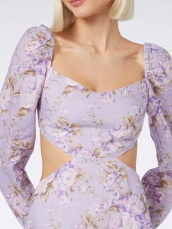 Miniabito Jara da donna cut-out
