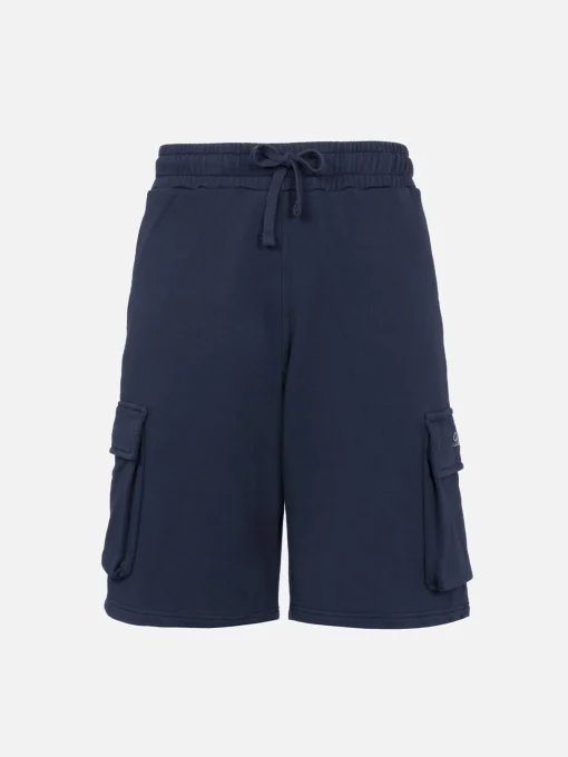 Pantaloncini cargo da uomo blu navy Cargy