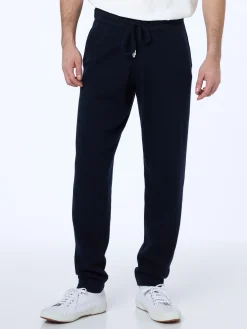 Pantaloni jogger neri in maglia da uomo Walton