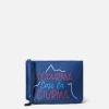 Pochette in lana Aline con stampa Courma con la ciurma | INSULTI LUMINOSI SPECIAL EDITION
