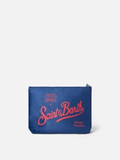 Pochette in lana Aline con stampa Courma con la ciurma | INSULTI LUMINOSI SPECIAL EDITION