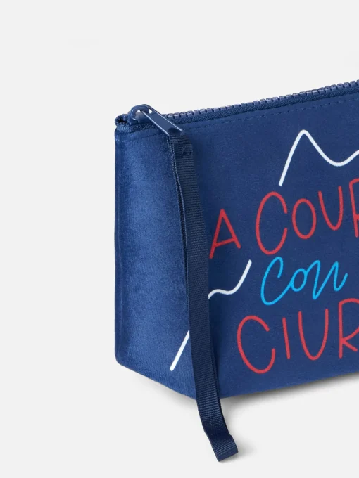 Pochette in lana Aline con stampa Courma con la ciurma | INSULTI LUMINOSI SPECIAL EDITION