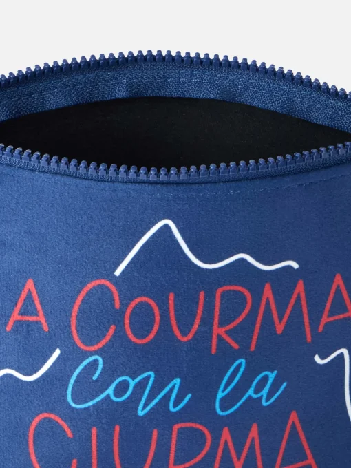 Pochette in lana Aline con stampa Courma con la ciurma | INSULTI LUMINOSI SPECIAL EDITION