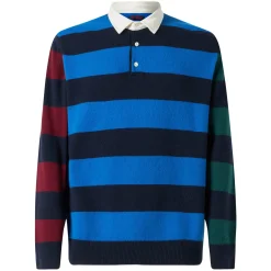 Polo in maglia a righe