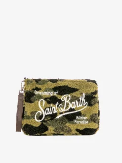 Pouch a tracolla in sherpa mimetico Parisienne