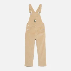 Salopette da bambino in velluto a coste con patch Snoopy | EDIZIONE SPECIALE SNOOPY PEANUTS™