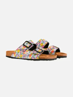 Sandali da donna con stampa fiori
