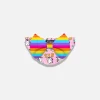 Slip da bagno da bambina con stampa unicorno