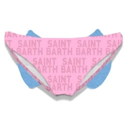 Slip da bagno da bambina in spugna rosa