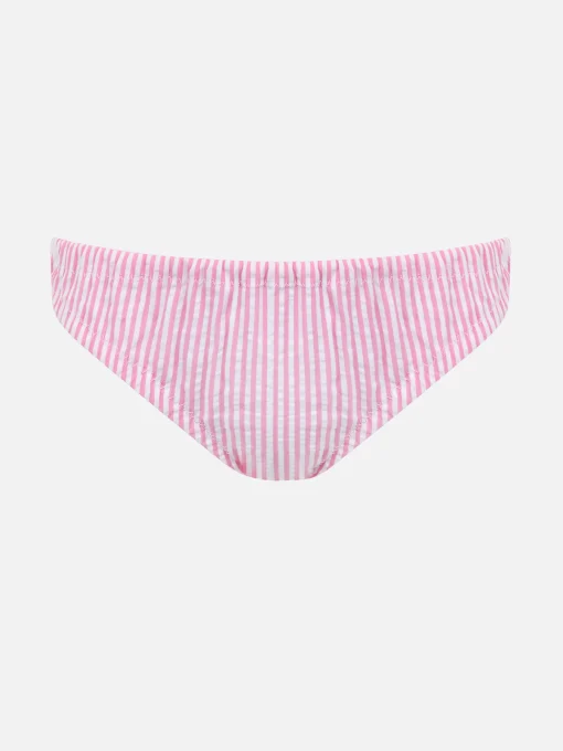 Slip da bagno da bambina in cotone Madame con fiocco e stampa Betsy | REALIZZATO CON TESSUTO LIBERTY