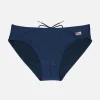 Slip da bagno da uomo blu navy Cayo
