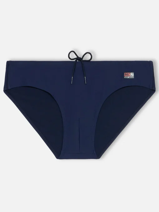 Slip da bagno da uomo blu navy Cayo