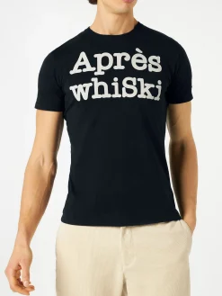 T-shirt Après whiSki blu