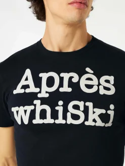 T-shirt Après whiSki blu