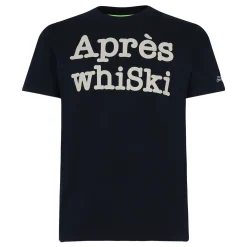 T-shirt Après whiSki blu