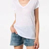 T-shirt bianca da donna