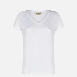 T-shirt bianca da donna