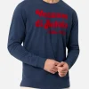 T-shirt blu da uomo Luton con stampa logo del film Vacanze di Natale | VACANZE DI NATALE EDIZIONE SPECIALE
