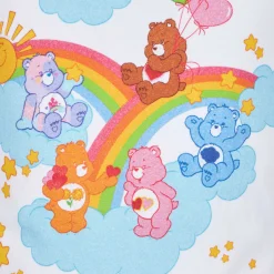 T-shirt da bambina in cotone con stampa St. Barth paradise