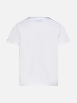 T-shirt da bambina ricamato St. Barth J'arrive