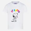 T-shirt da bambina stampa Snoopy | Peanuts© Edizione Speciale