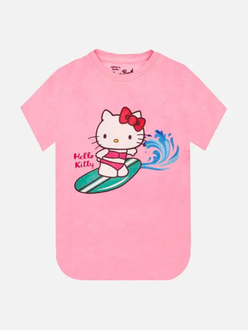 T-shirt da bambina Surfing Hello Kitty
