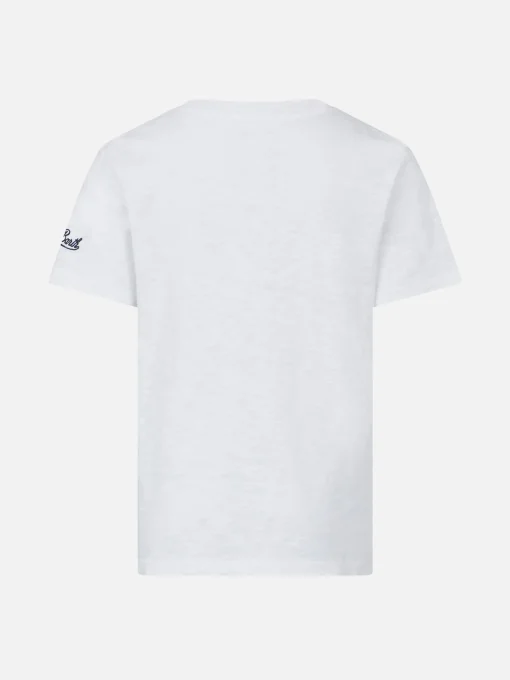 T-shirt da bambino con stampa Hawaii