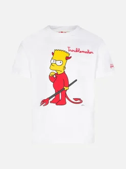 T-shirt da bambino in cotone con stampa Devil Bart | THE SIMPSON SPECIAL EDITION