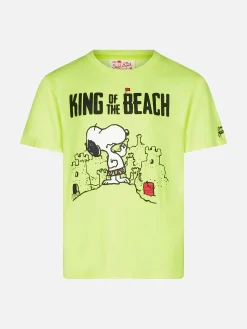 T-shirt da bambino in cotone con stampa Snoopy | EDIZIONE SPECIALE PEANUTS®