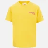 T-shirt da bambino in cotone con stampa di cartoline di Formentera