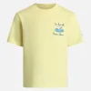 T-shirt da bambino in cotone con stampa Snoopy e ricamo salone nautico St. Barth | EDIZIONE SPECIALE SNOOPY PEANUTS