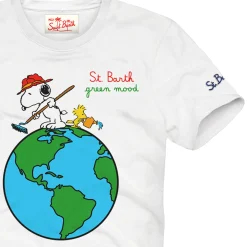 T-shirt da bambino in cotone con stampa Snoopy | SNOOPY - EDIZIONE SPECIALE PEANUTS™