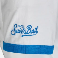 T-shirt da bambino in cotone bianco con stampa frontale Spiderman | EDIZIONE SPECIALE MARVEL