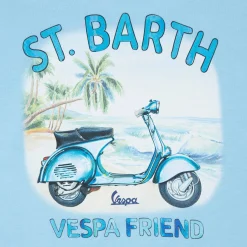 T-shirt da bambino in cotone con stampa Vespa | EDIZIONE SPECIALE VESPA®