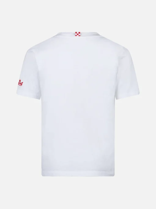 T-shirt da bambino in cotone con stampa Capitan America | EDIZIONE SPECIALE MARVEL