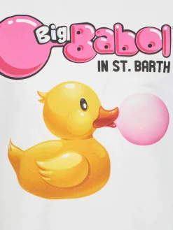 T-shirt da bambino in cotone con stampa papera Big Babol | EDIZIONE SPECIALE BIG BABOL