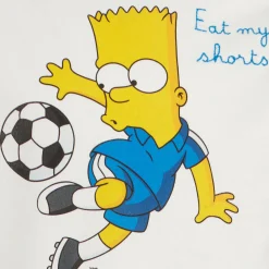 T-shirt da bambino in cotone pesante con stampa Bart Soccer | EDIZIONE SPECIALE DEI SIMPSON