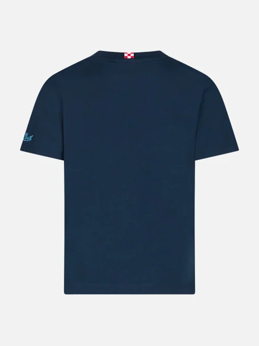 T-shirt da bambino in cotone con stampa St. Barth Champion Minions | MINIONS EDIZIONE SPECIALE