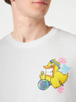 T-shirt da uomo con stampa papera Crypto | CRYPTO PUPPETS® EDIZIONE SPECIALE